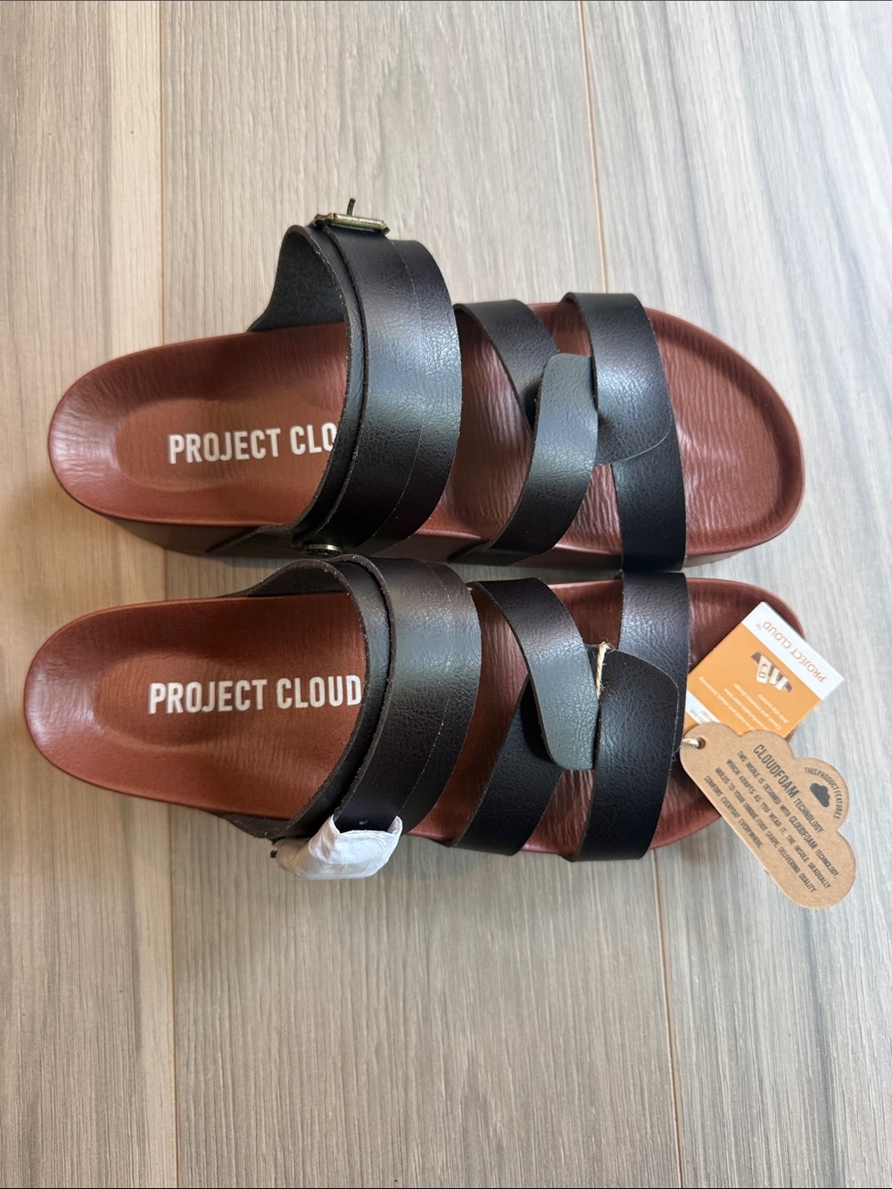 New Project Cloud Women's Platform sandals Size 11 - Picture 3 of 8
